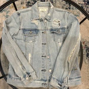 Women Pacsun Blue Jean Jacket